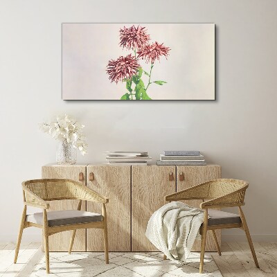 Floral inspirations in delicate shades Canvas wall art