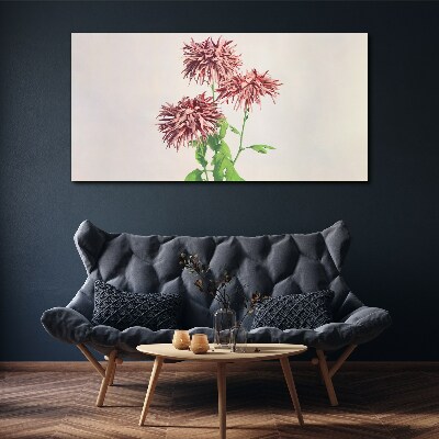 Floral inspirations in delicate shades Canvas wall art