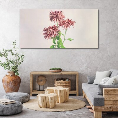 Floral inspirations in delicate shades Canvas wall art
