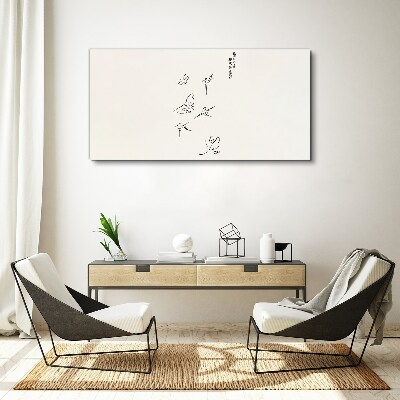 The delicacy of butterflies in motion Canvas wall art