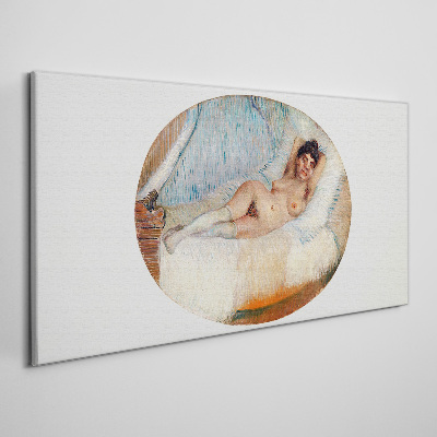 Relaxing night music Canvas wall art