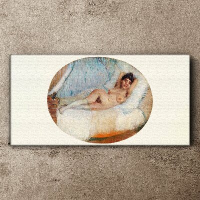 Relaxing night music Canvas wall art