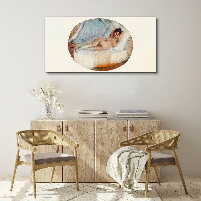Relaxing night music Canvas wall art