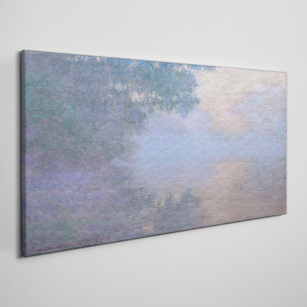Clouds in the morning light Print on canvas