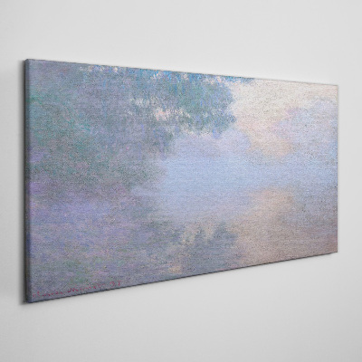 Clouds in the morning light Print on canvas