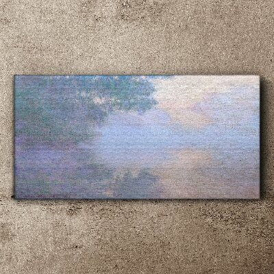 Clouds in the morning light Print on canvas
