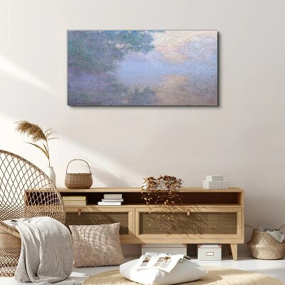 Clouds in the morning light Print on canvas