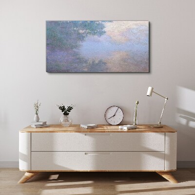Clouds in the morning light Print on canvas