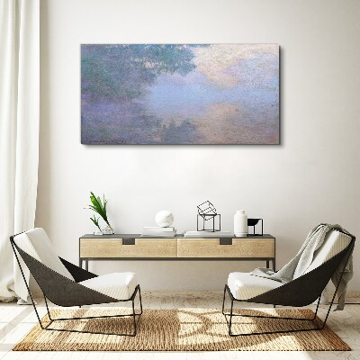 Clouds in the morning light Print on canvas