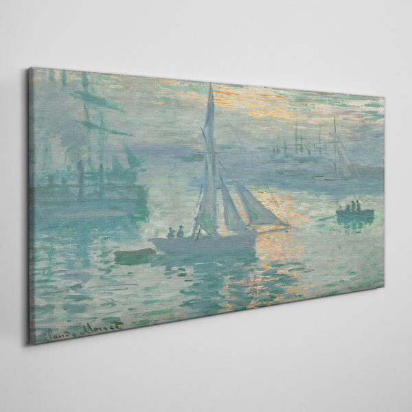 Port of Le Havre Print on canvas