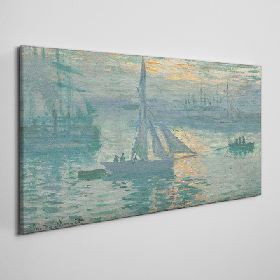 Port of Le Havre Print on canvas
