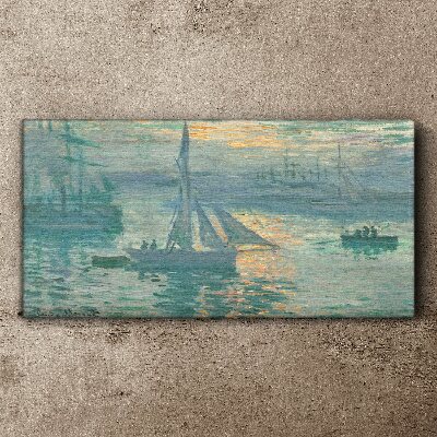 Port of Le Havre Print on canvas