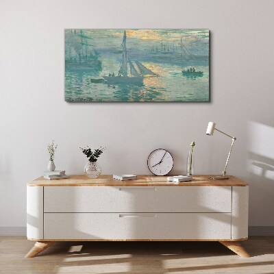 Port of Le Havre Print on canvas
