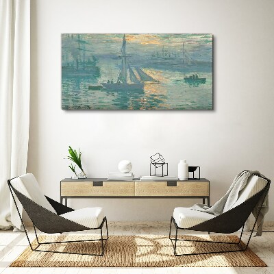 Port of Le Havre Print on canvas