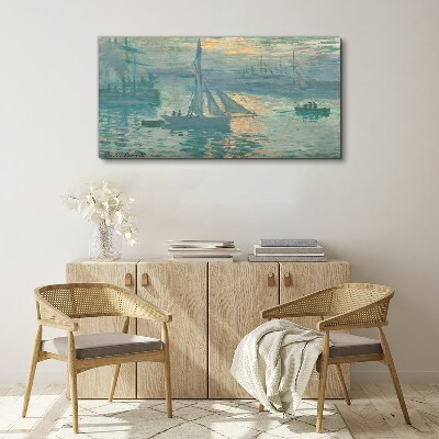 Port of Le Havre Print on canvas