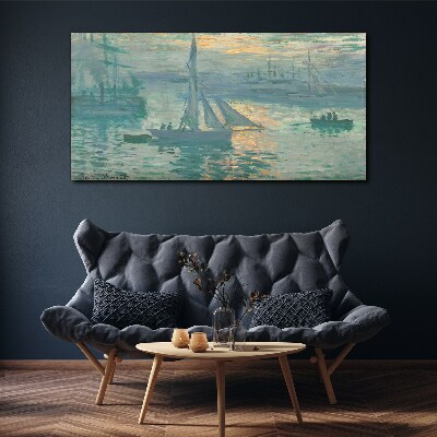 Port of Le Havre Print on canvas