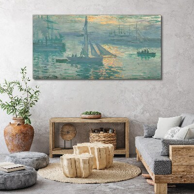 Port of Le Havre Print on canvas