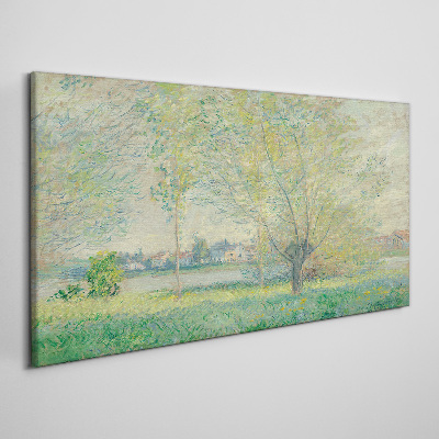 Spring landscape Print on canvas