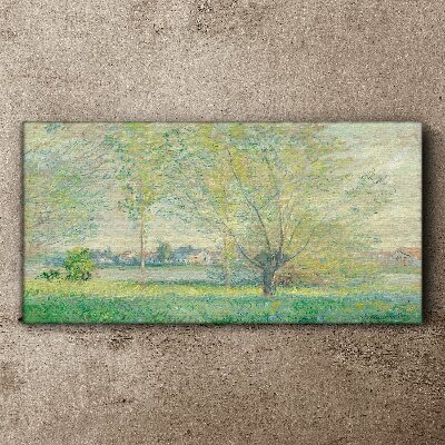 Spring landscape Print on canvas