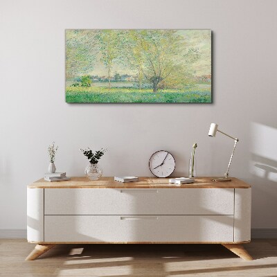 Spring landscape Print on canvas