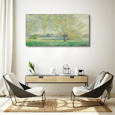 Spring landscape Print on canvas