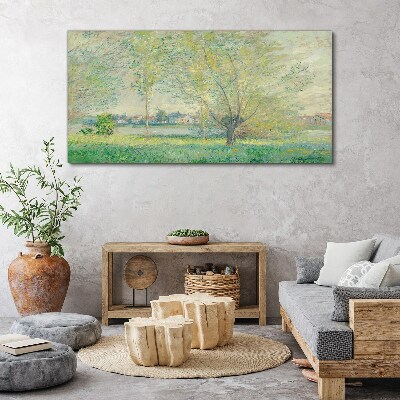Spring landscape Print on canvas