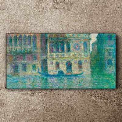 Venice in pastel colors Print on canvas