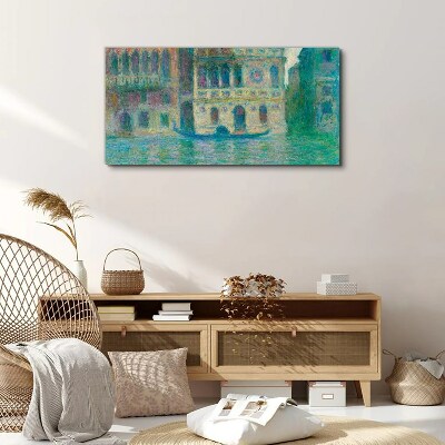 Venice in pastel colors Print on canvas