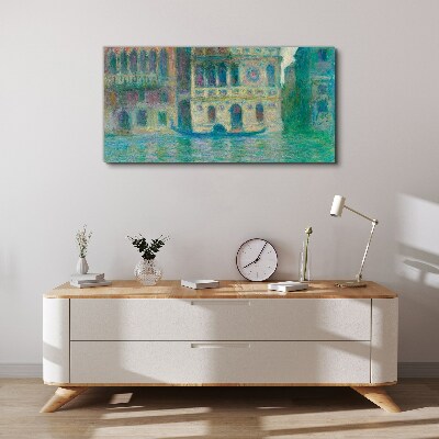 Venice in pastel colors Print on canvas