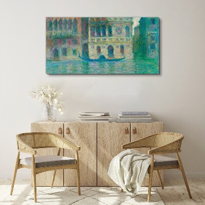 Venice in pastel colors Print on canvas