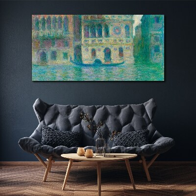 Venice in pastel colors Print on canvas
