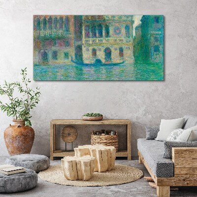 Venice in pastel colors Print on canvas