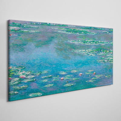 Water lilies Print on canvas