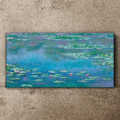 Water lilies Print on canvas