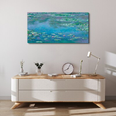 Water lilies Print on canvas