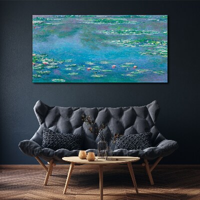 Water lilies Print on canvas