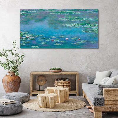 Water lilies Print on canvas