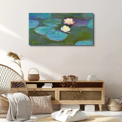 Water lilies Print on canvas