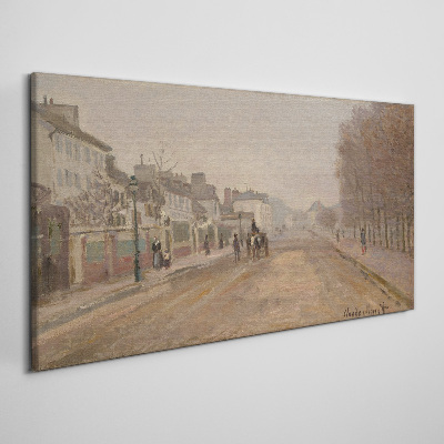 A street in Paris Print on canvas