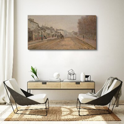 A street in Paris Print on canvas