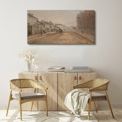 A street in Paris Print on canvas