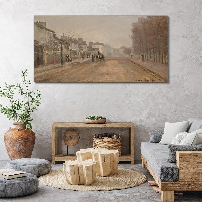 A street in Paris Print on canvas