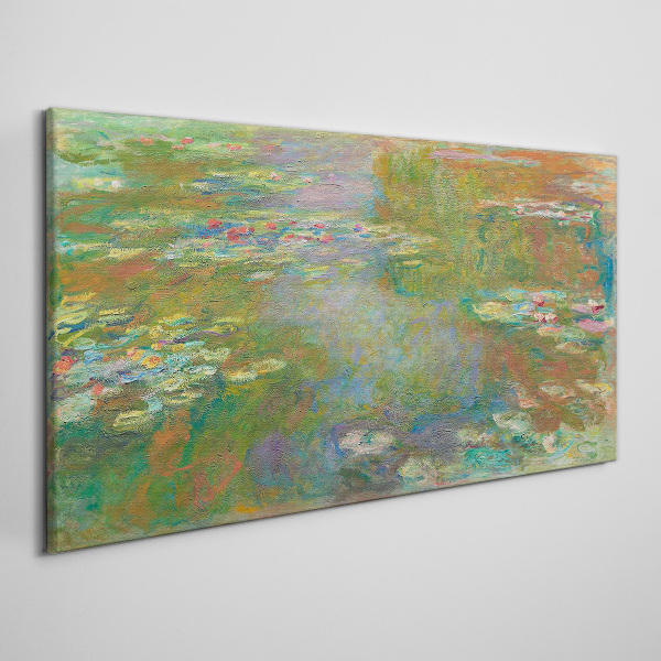 Water lilies Canvas wall art