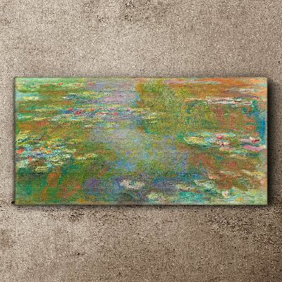 Water lilies Canvas wall art