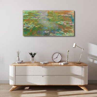 Water lilies Canvas wall art