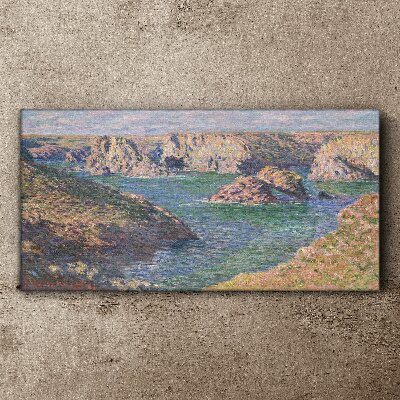 Seaside landscape Canvas wall art