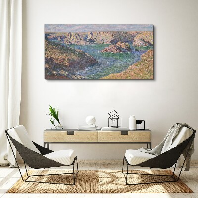 Seaside landscape Canvas wall art