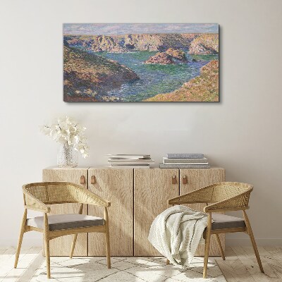 Seaside landscape Canvas wall art