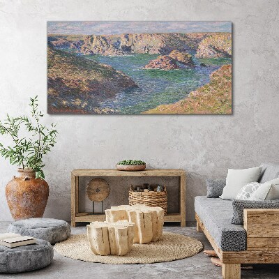 Seaside landscape Canvas wall art