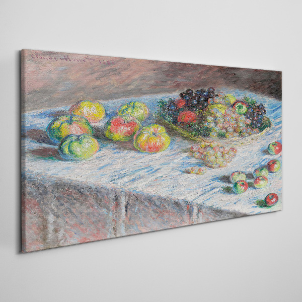 Still life with fruit Print on canvas